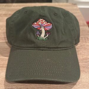 Mushroom Embroidered Hat